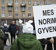 Mitingas &bdquo;Vėžys &ndash; ne sloga&ldquo;