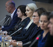 Spaudos  konferencija &bdquo;Migrenos aktualijos pasaulyje ir Lietuvoje: kiek valstybei kainuoja galvos skausmas?&ldquo;