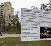 Vilniuje &scaron;alia Pelesos ir Liepkalnio gatvių projektuojamas naujas skveras