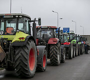 Žemdirbių protesto akcija