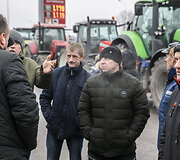 Žemdirbių protesto akcija