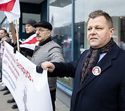 Protesto akcija &bdquo;Belarus is NOT Russia"