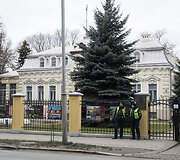Protesto akcija &bdquo;Belarus is NOT Russia"