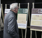 Parodos &bdquo;Vasario 16-osios Signatarų autografai Profesoriaus Liudo Mažylio kolekcijoje&ldquo; atidarymas
