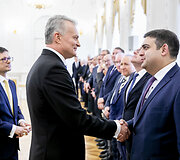 Užsienio &scaron;alių ambasadoriai