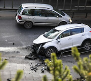 &bdquo;Kia&ldquo; avarija Geležinio vilko gatvėje
