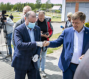 Ramūnas Karbauskis, Saulius Skvernelis