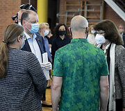 Saulius Skvernelis, Aurelijus Veryga, Agnė &Scaron;irinskienė