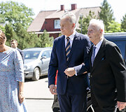 Gitanas Nausėda, Diana Nausėdienė, Antanas Nausėda