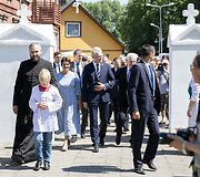 Gitanas Nausėda, Diana Nausėdienė, Antanas Nausėda