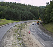 Remontuojama Stepono Batoro  gatvė