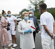 Dalia Grybauskaitė, Andrius Tapinas