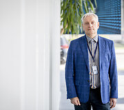 Fizinių ir technologijos mokslų centro (FTMC) direktorius akademikas prof. Gintaras Valu&scaron;is