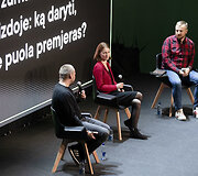 Dovydas Pancerovas, Birutė Davidonytė, Paulius Ambrazevičius