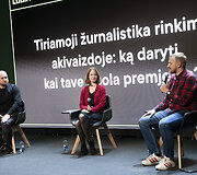 Dovydas Pancerovas, Birutė Davidonytė, Paulius Ambrazevičius
