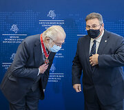Juozas Budraitis, Linas Linkevičius
