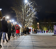 Paskutinės i&scaron;ankstinio balsavimo akimirkos