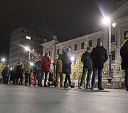 Paskutinės i&scaron;ankstinio balsavimo akimirkos