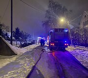 Gaisras Birbynių gatvėje