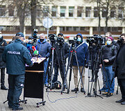 Lietuvos policija pristatė tarptautinę operaciją