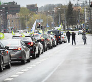 Sanatorijos &bdquo;Belorus&ldquo; piketas Vilniuje