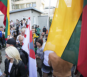 Mitinguotojai priartėjo prie Seimo