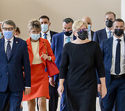 Ingrida &Scaron;imonytė ir Davidas Sassoli