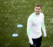 &Scaron;veicarijos futbolo rinktinės treniruotė