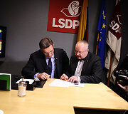 Socialdemokratų rinkimų &scaron;tabe