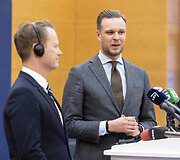 Gabrielius Landsbergis, Jeppe Kofod 