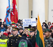 Trijų Baltijos valstybių &ndash; Lietuvos, Latvijos ir Estijos &ndash; vėliavų pakėlimo ceremonija