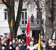 Trijų Baltijos valstybių &ndash; Lietuvos, Latvijos ir Estijos &ndash; vėliavų pakėlimo ceremonija
