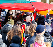 Trijų Baltijos valstybių &ndash; Lietuvos, Latvijos ir Estijos &ndash; vėliavų pakėlimo ceremonija