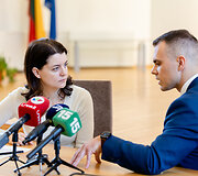 Monika Navickienė, Andrius &Scaron;atevičius
