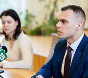 Monika Navickienė, Andrius &Scaron;atevičius