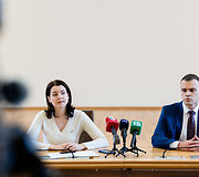Monika Navickienė, Andrius &Scaron;atevičius