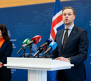 Gabrielius Landsbergis, Th&oacute;rd&iacute;s Kolbr&uacute;n Reykfj&ouml;rd Gylfad&oacute;ttir