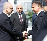 Andrzej Duda, Egils Levits