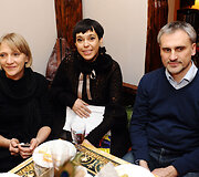 Jurgita Janu&scaron;kevičiūtė-Žiugždienė (kairėje), Nomeda Marčėnaitė (centre)