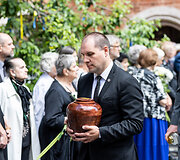 Atsisveikinimas su aktoriumi Regimantu Adomaičiu