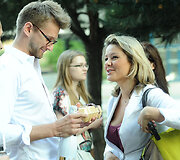 Alfas Ivanauskas ir Beata Nicholson