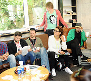 Leonas Somovas, Aurimas Rimeikis, Ona Skernevičiūtė ir Saulius Prūsaitis