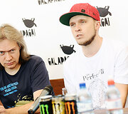 Algirdas Barni&scaron;kis-Blėka ir DJ Mamania