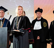 Lietuvos sveikatos mokslų universiteto (LSMU) rektoriaus prof. Rimanto Benečio inauguracijos i&scaron;kilmės