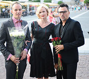 Egidijus Sidaras (kairėje) ir Jolanta Mikalajūnienė