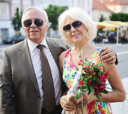 Danutė Elzbergienė ir Raimundas Vincentas Petrauskas