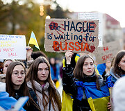 Ukrainos palaikymo akcija
