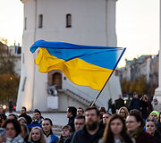 Ukrainos palaikymo akcija