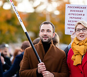 Ukrainos palaikymo akcija