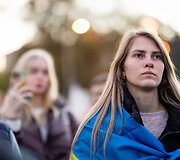 Ukrainos palaikymo akcija